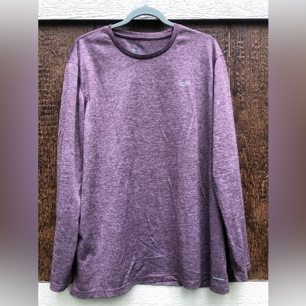 Champion Duo Dry long sleeve athletic shirt Men’s XXL Maroon